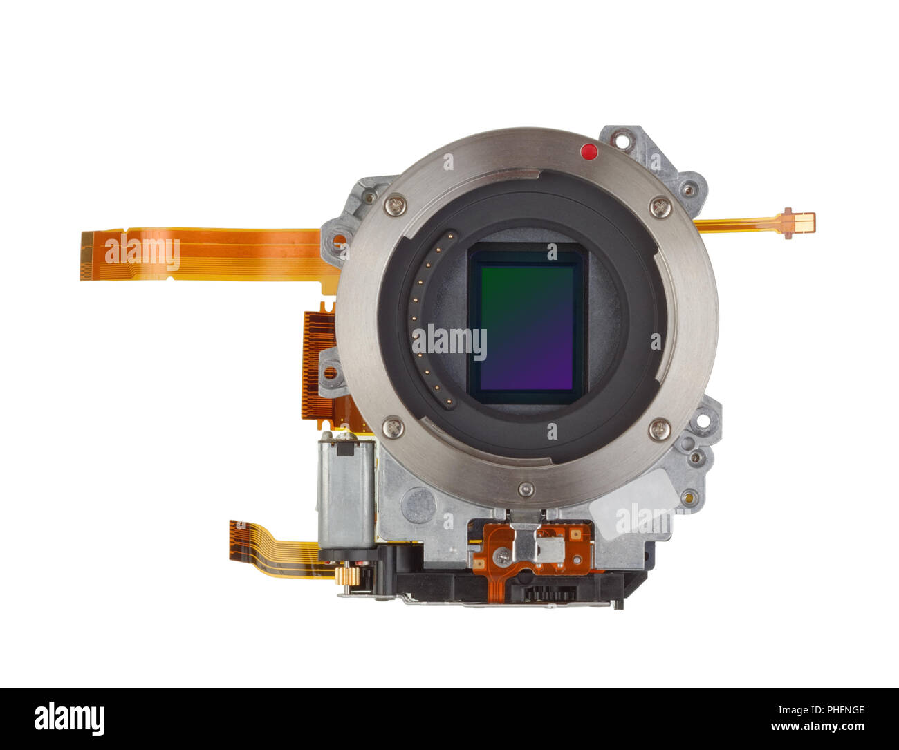 Fotosensibile del sensore in silicio Foto Stock