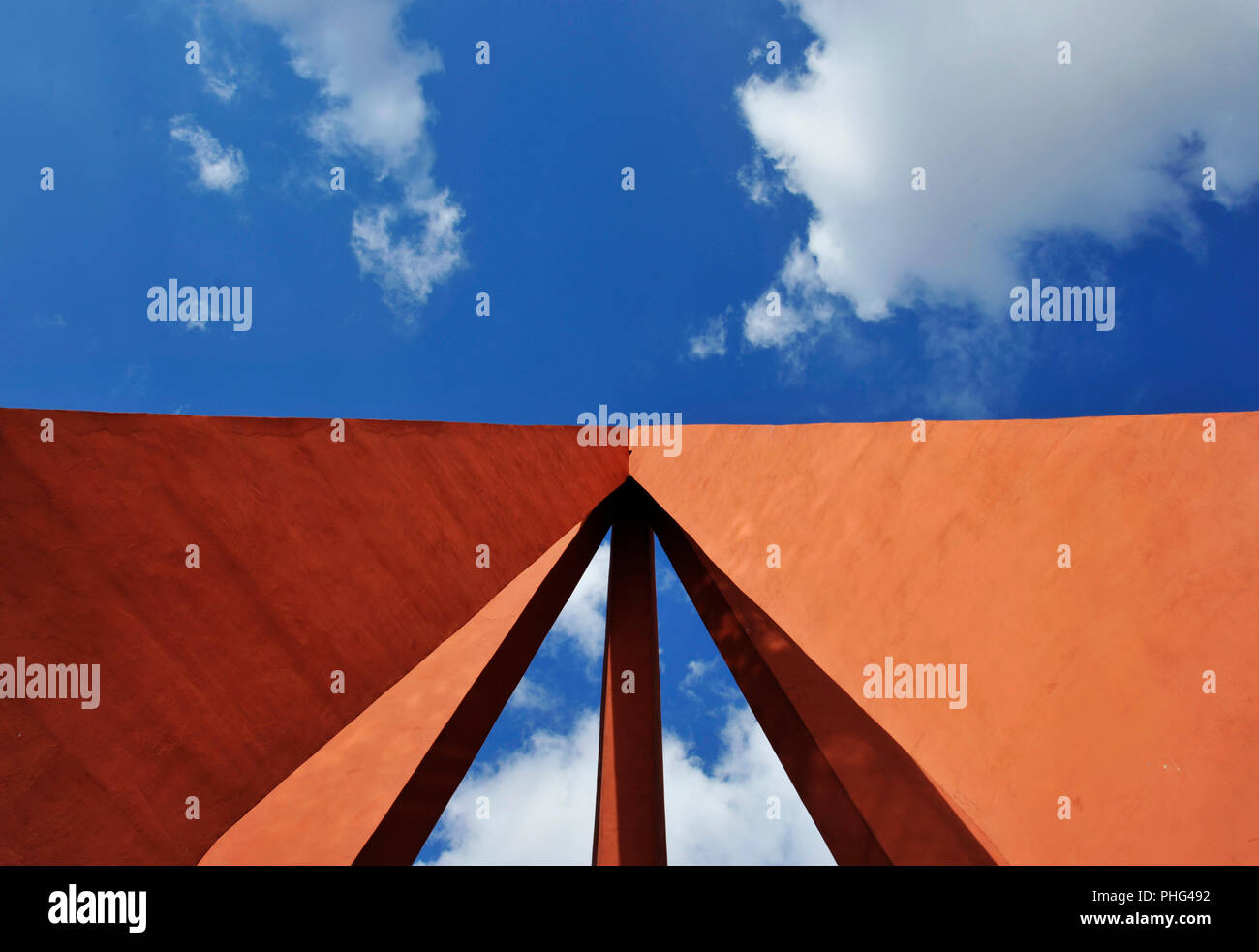 Monumento in onore della vittoria nella Seconda Guerra Mondiale. Chisinau in Moldova Foto Stock