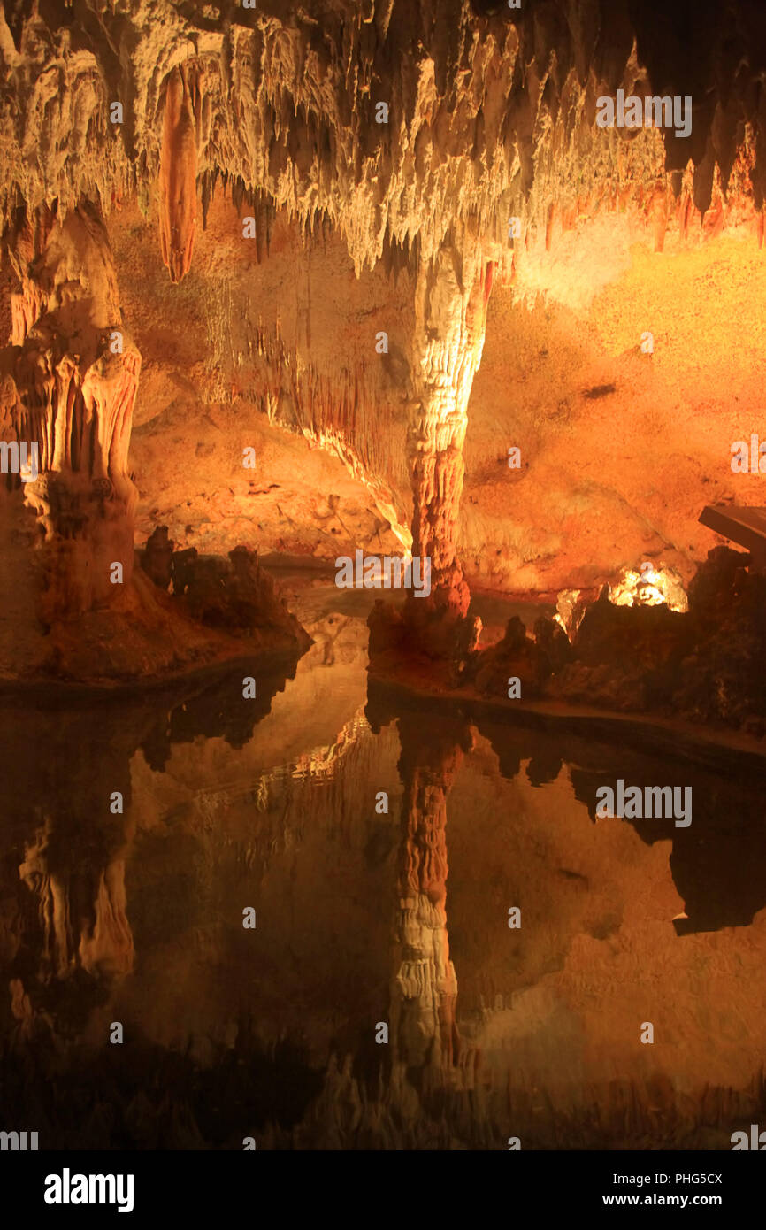 Cueva de las Maravillas. Repubblica Dominicana Foto Stock