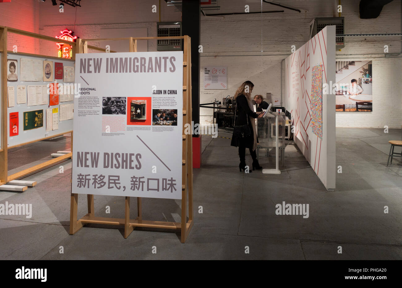 Museo di cibi e bevande Williamsburg Brooklyn NYC Foto Stock