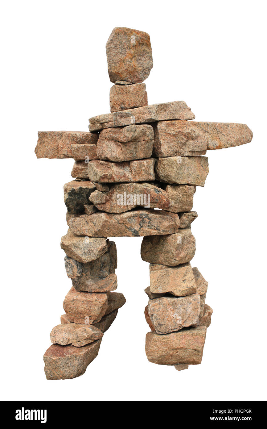 Inuksuk Foto Stock