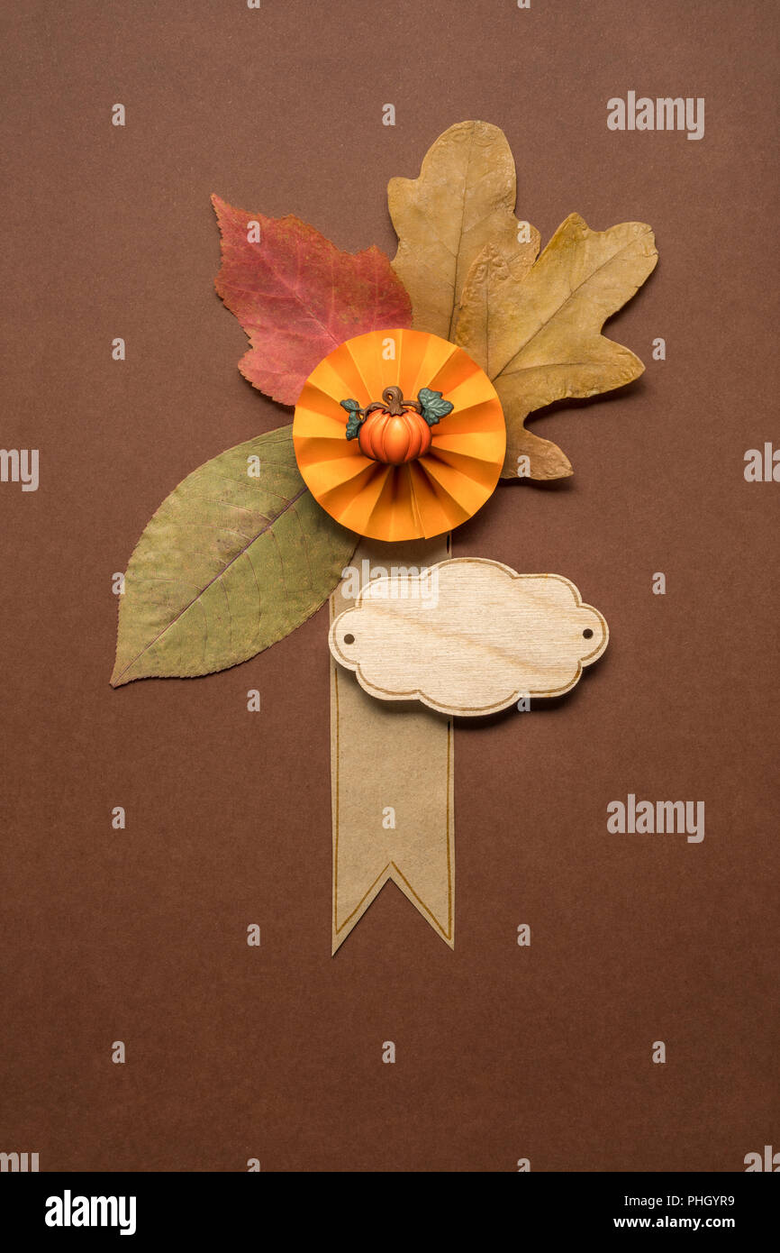 Felice giorno del Ringraziamento. Foto Stock