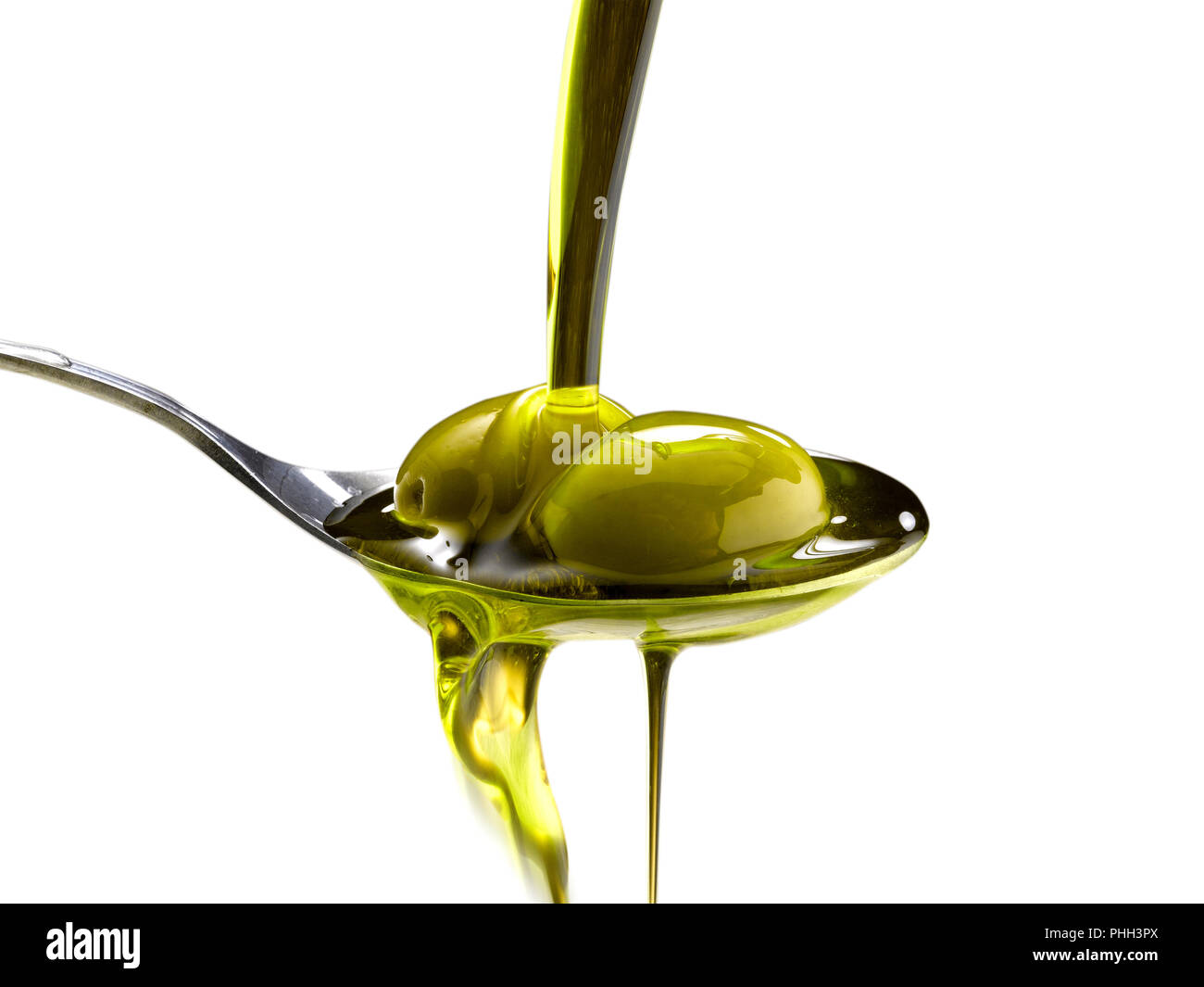 Olio extravergine di oliva Foto Stock