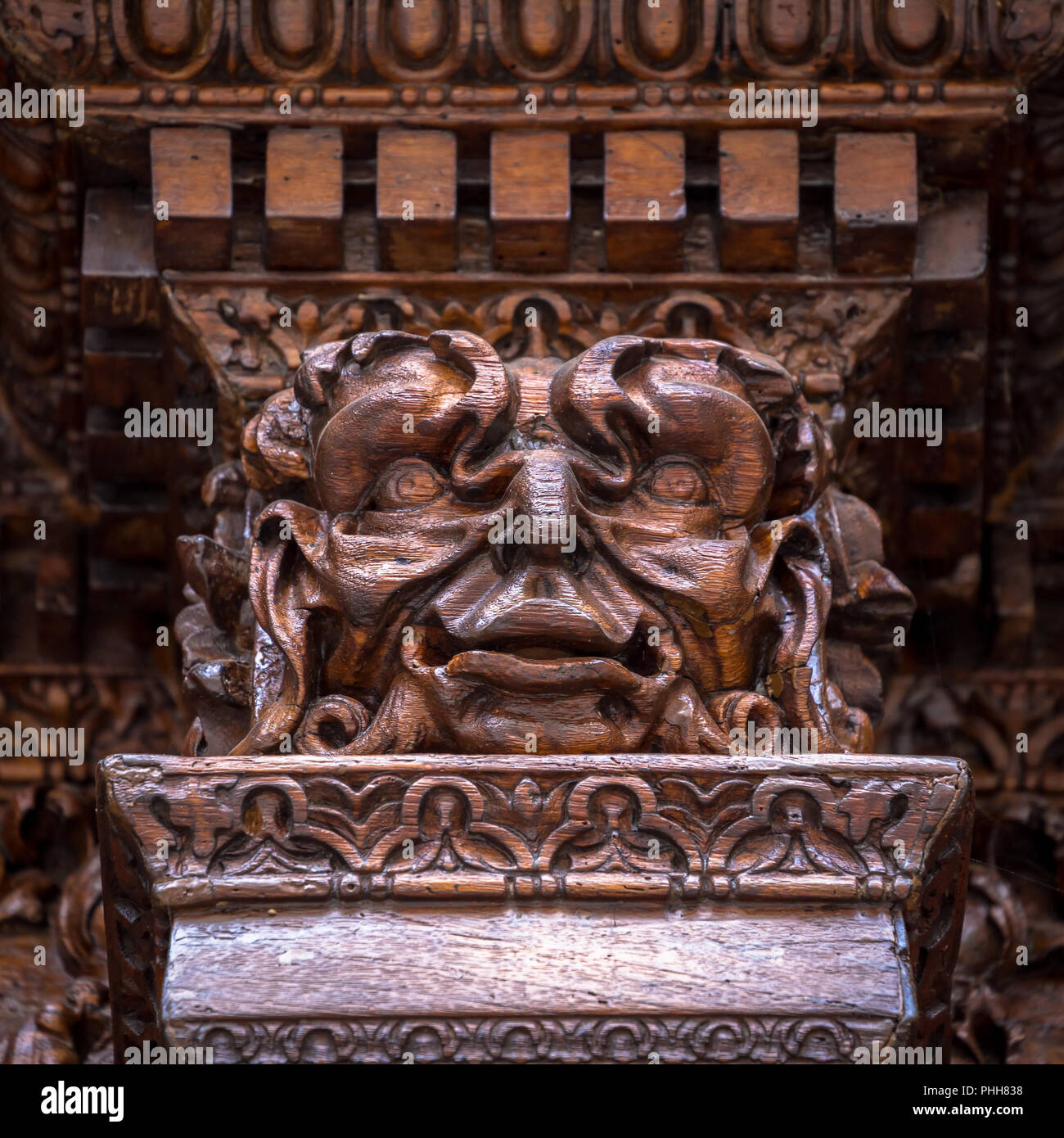 Diavolo porta in Torino, Italia Foto Stock