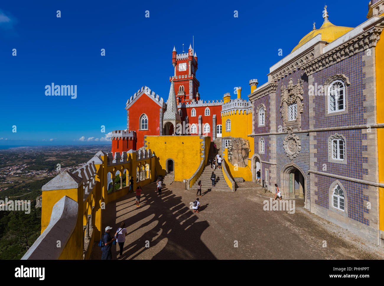 Pena nel Palazzo di Sintra - Portogallo Foto Stock