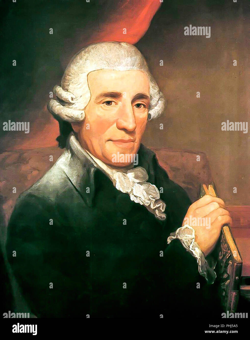 Ritratto di Franz Joseph Haydn Foto Stock