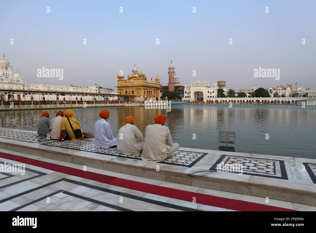 Il Tempio d'oro, Amritsar e India Foto Stock