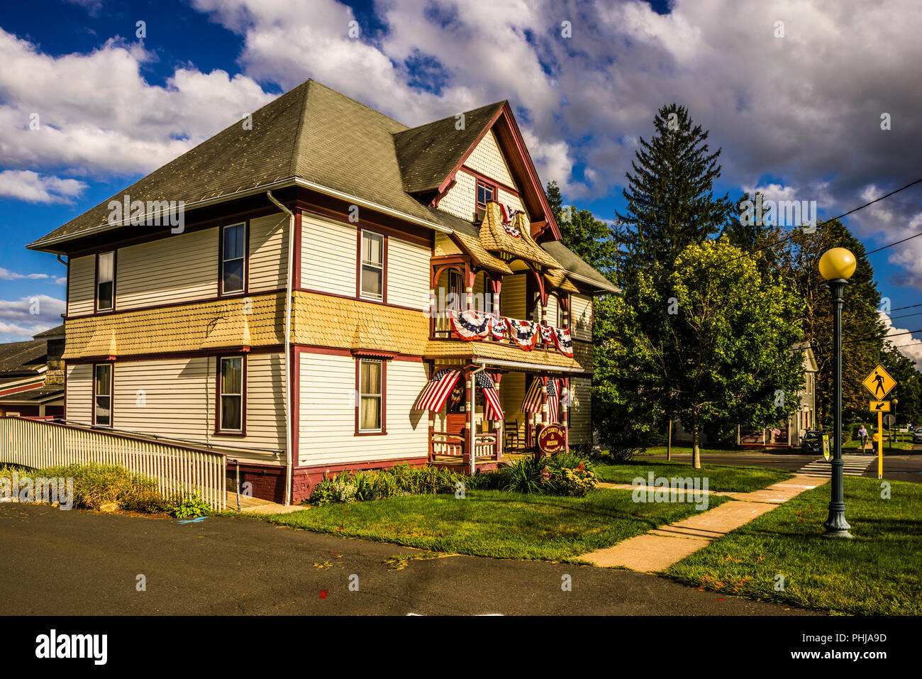 Vecchio Tolland County Jail e Museo   Tolland , Connecticut, Stati Uniti d'America Foto Stock