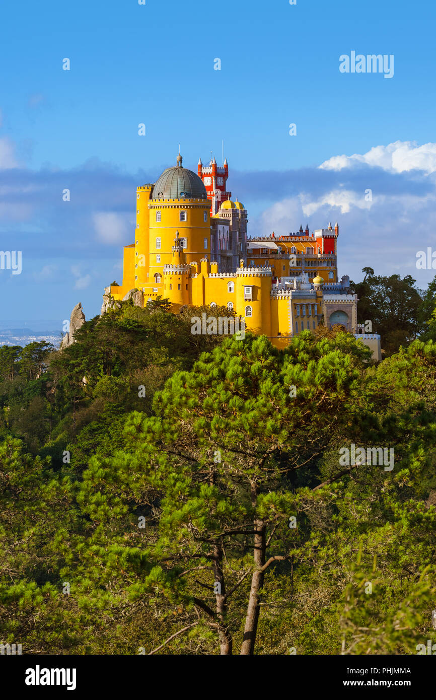 Pena nel Palazzo di Sintra - Portogallo Foto Stock