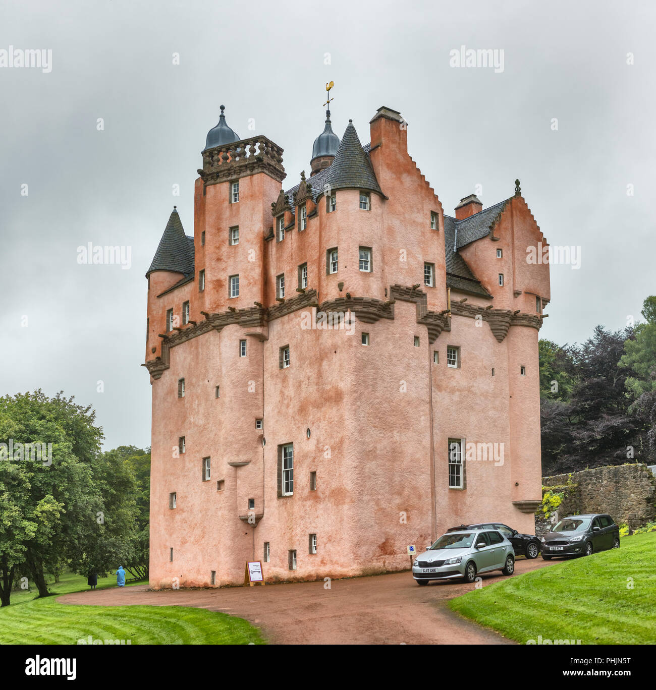 Castello di Craigievar (1626), Aberdeenshire, Scotland, Regno Unito Foto Stock