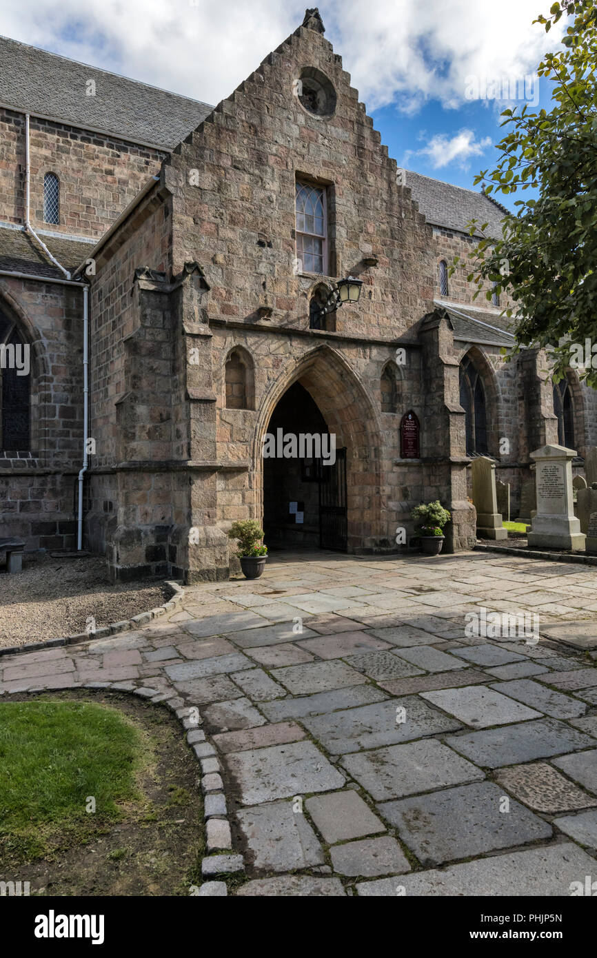 St Machar's Cathedral, Aberdeen Scotland, Regno Unito Foto Stock