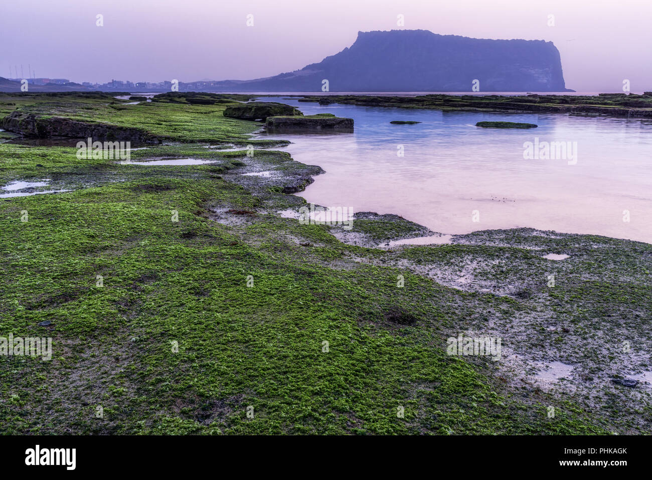 Seongsan Ilchulbong gwangchigi beach Foto Stock