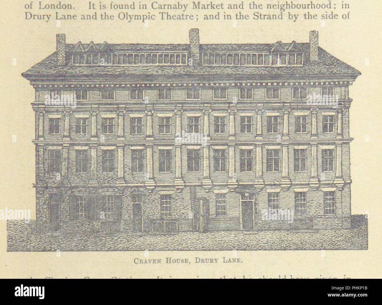 Immagine dalla pagina 25 di 'la storia di Leicester Square ... Con ... illustrazioni ... Editor d'arte.-Mons. Charles Alias' . Foto Stock