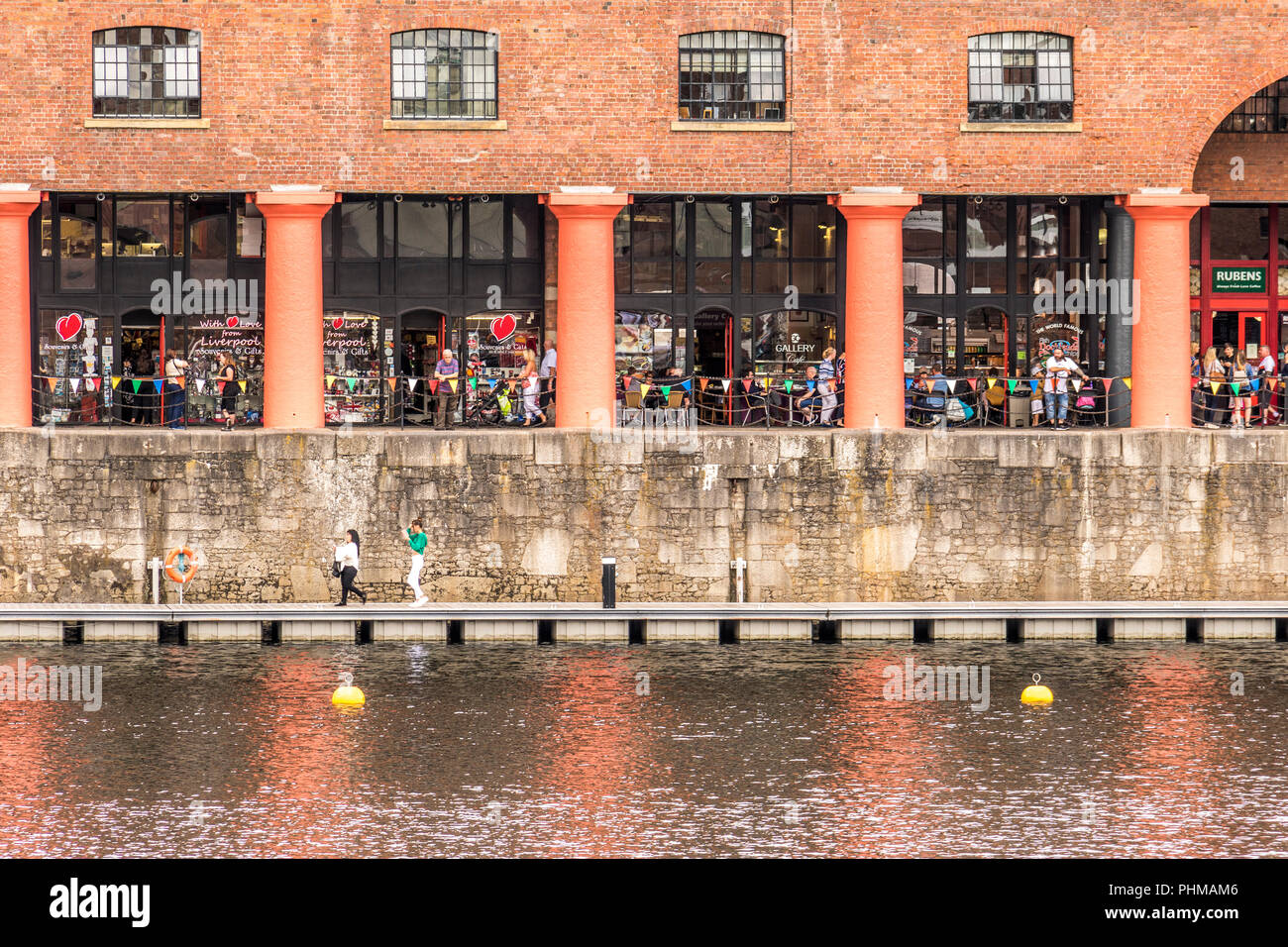 Liverpool Docks Lancashire Regno Unito Foto Stock