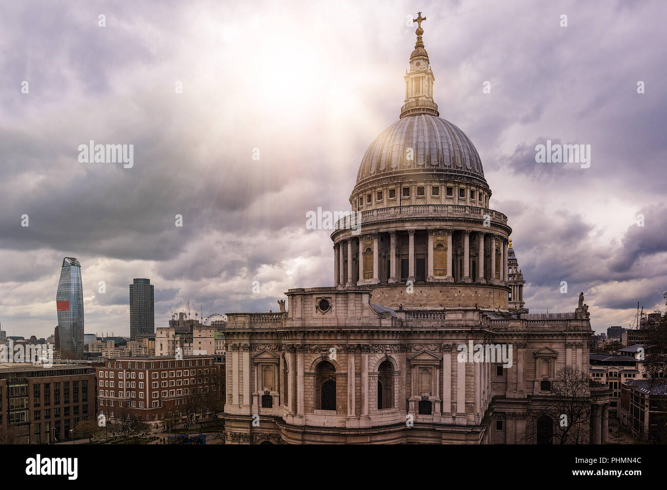 La Cattedrale di Saint Paul London Foto Stock
