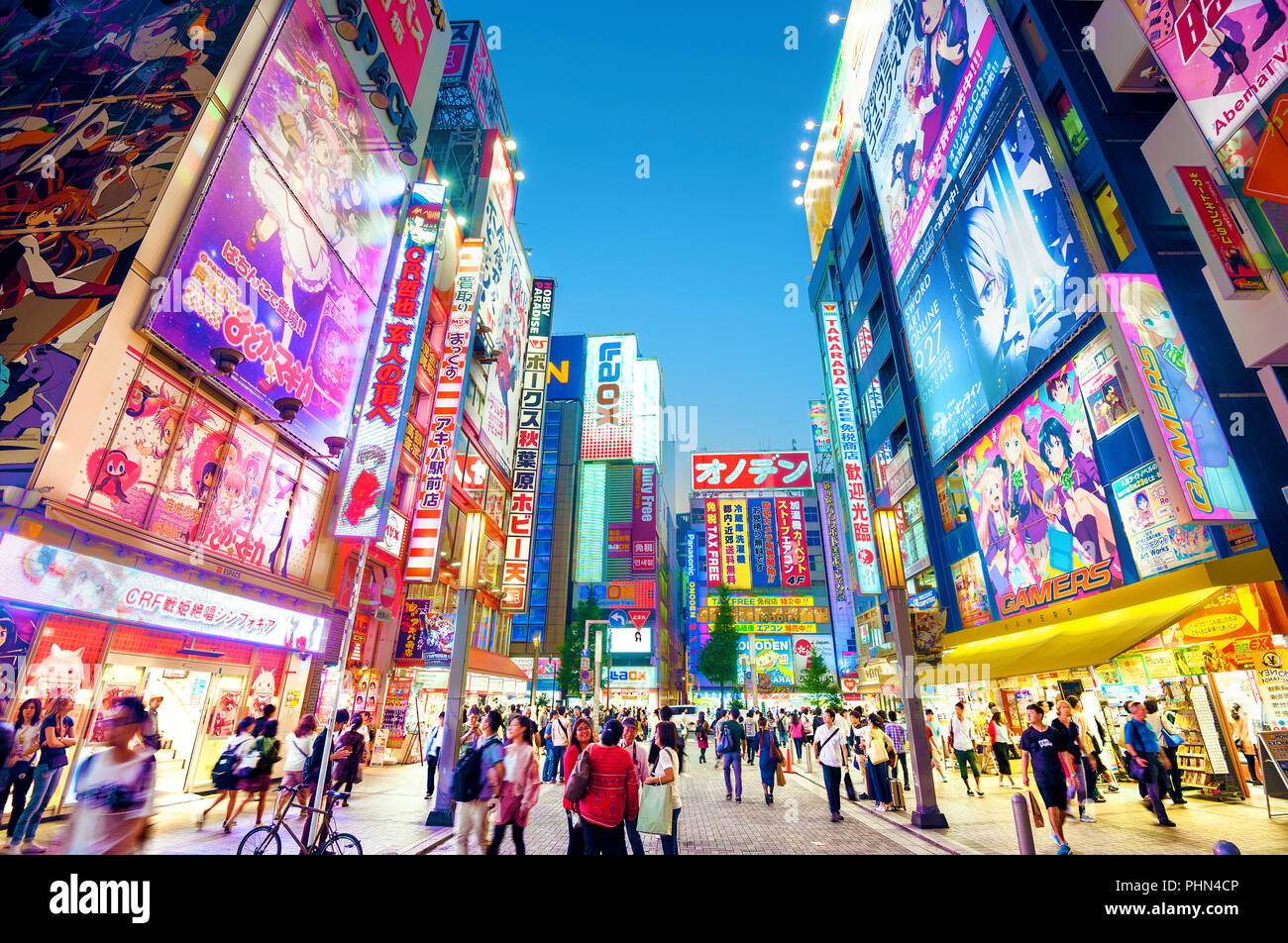 Akihabara Tokyo Electric Town Giappone Foto Stock