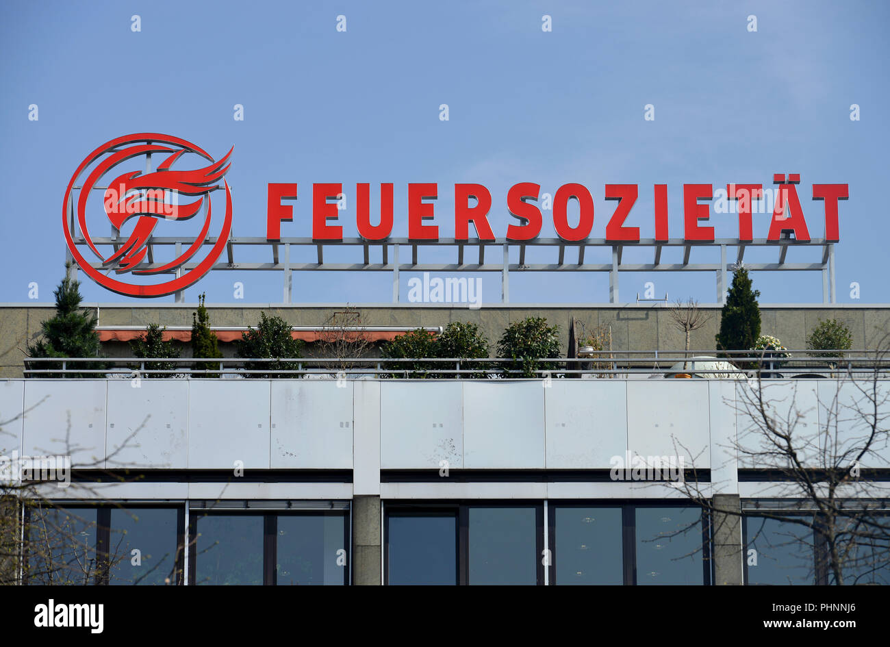 Versicherung Feuersozietaet, Kleiststrasse, Wittenbergplatz, Schoeneberg, Berlino, Deutschland Foto Stock