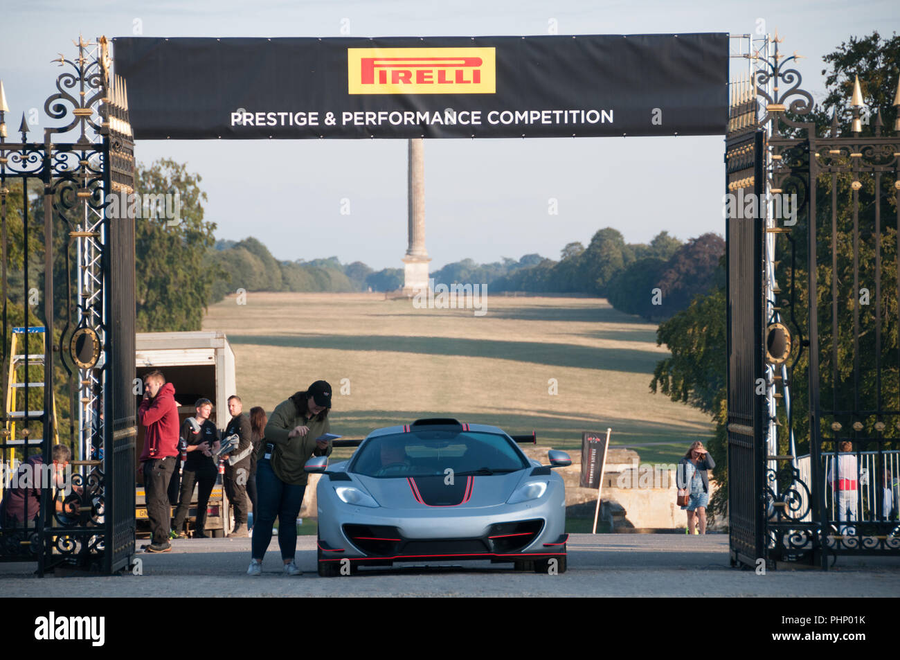 Woodstock, Oxfordshire, Regno Unito. 02Sep, 2018. Salon Prenotazione Concours, Il Palazzo di Blenheim e Classic Supercar event, Woodstock, Oxfordshire, 2° settembre 2018 Credit: Stanislav Halcin/Alamy Live News Foto Stock