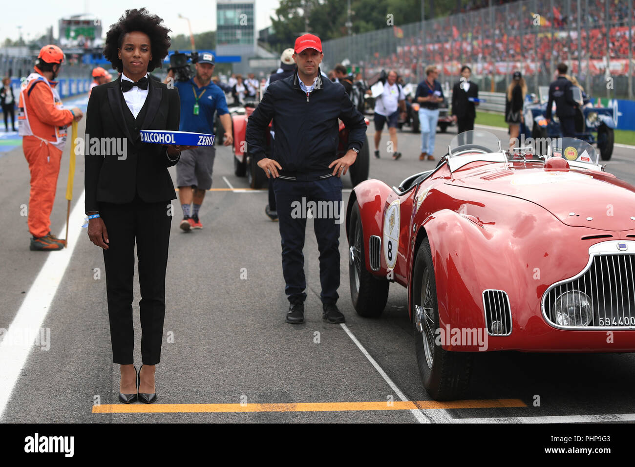 Monza, Italia. Il 2 settembre 2018. Formula One Grand Prix d'Italia, il giorno della gara; Heineken credito modello: Azione Plus immagini di sport/Alamy Live News Foto Stock