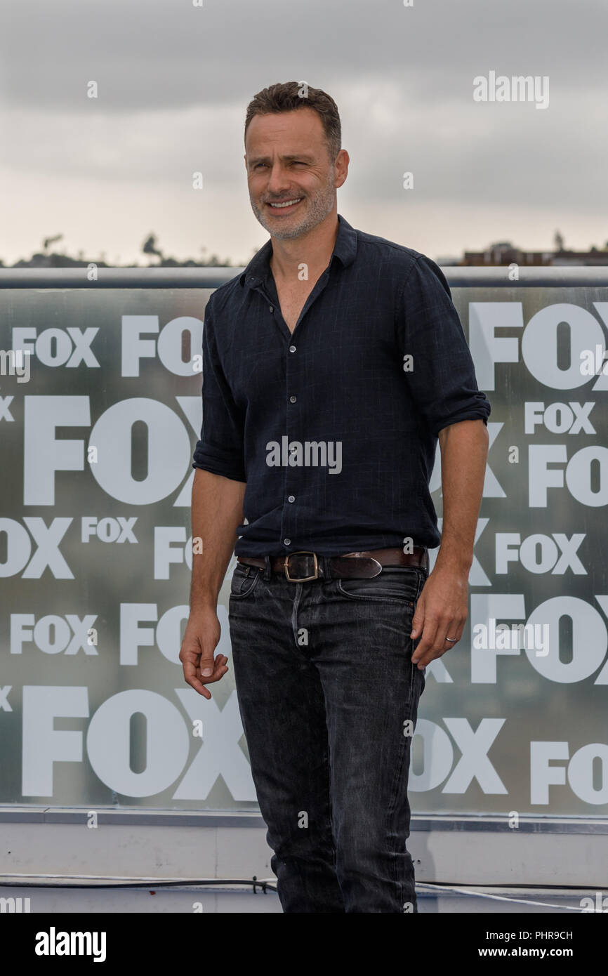 Andrew Lincoln di AMC serie TV The Walking Dead al San Diego Comic Con 2018  Foto stock - Alamy