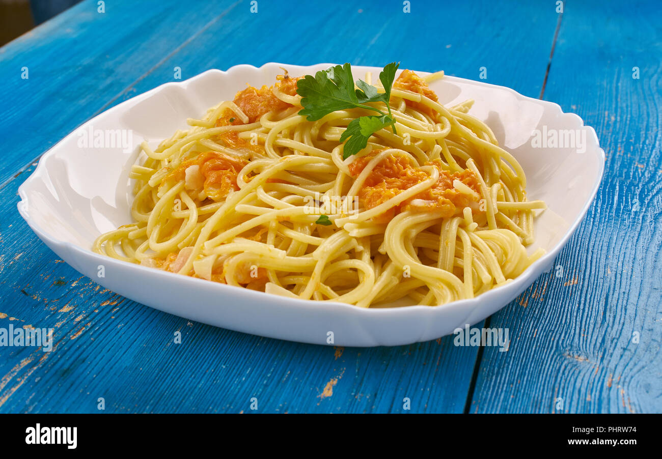 Arrosto di Zucca Alfredo Foto Stock