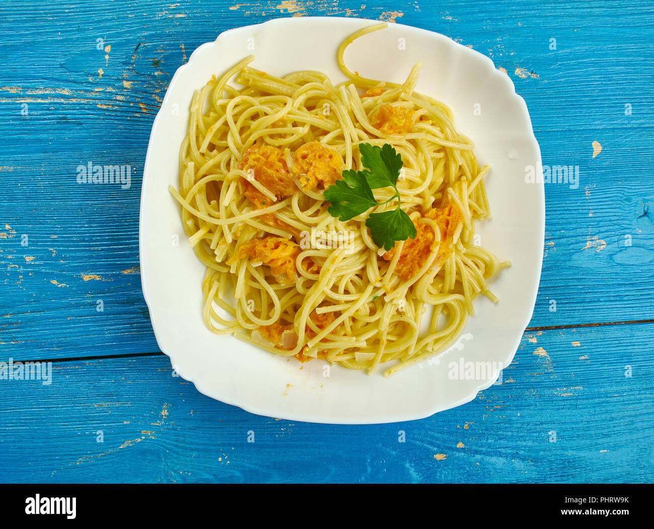 Arrosto di Zucca Alfredo Foto Stock