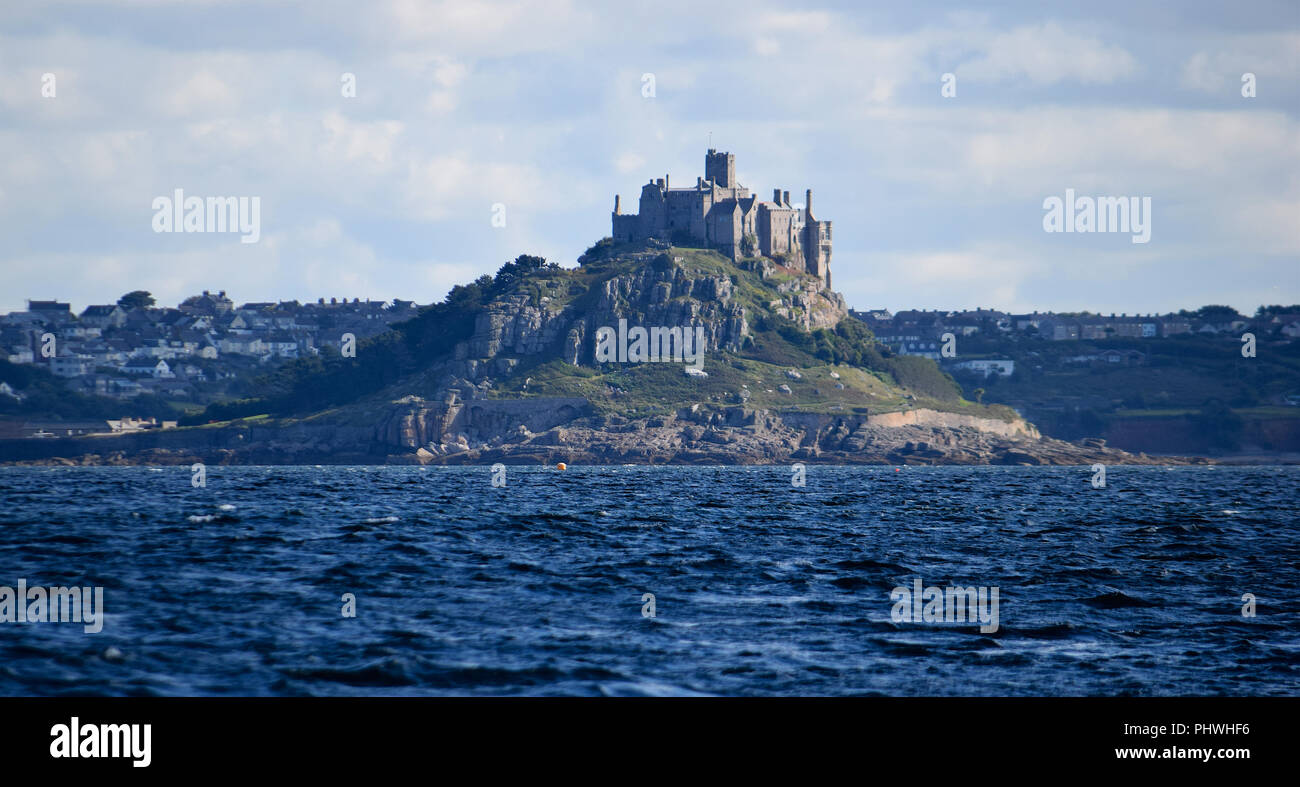 St Austell nella neve 180318 Foto Stock
