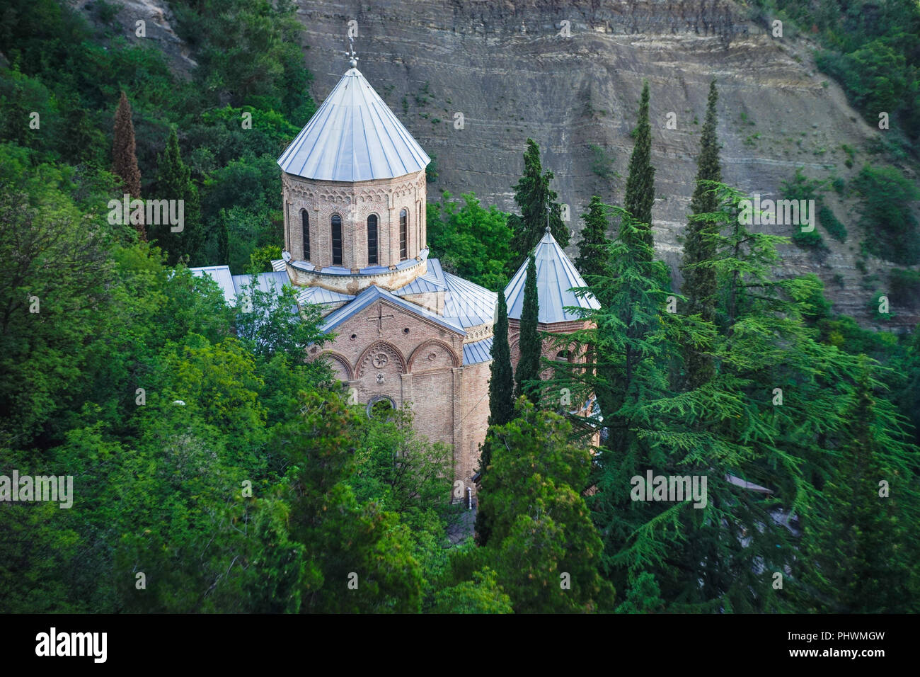 San Davide chiesa a Tbilisi il Pantheon è uno dei più famosi luoghi da visitare nella capitale georgiana Foto Stock