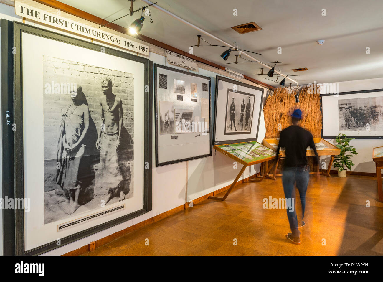 L'Archivio nazionale di Harare, Zimbabwe. Foto Stock