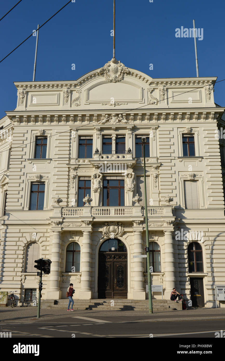 Verwaltungsgericht, Friedrich-Ebert-Strasse, Potsdam, Brandeburgo, Deutschland Foto Stock