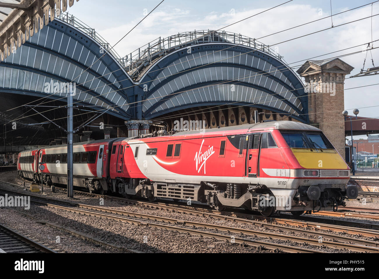 York. Stazione ferroviaria. Foto Stock