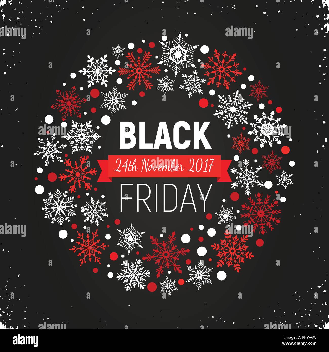 Venerdì nero illustrazione Illustrazione Vettoriale