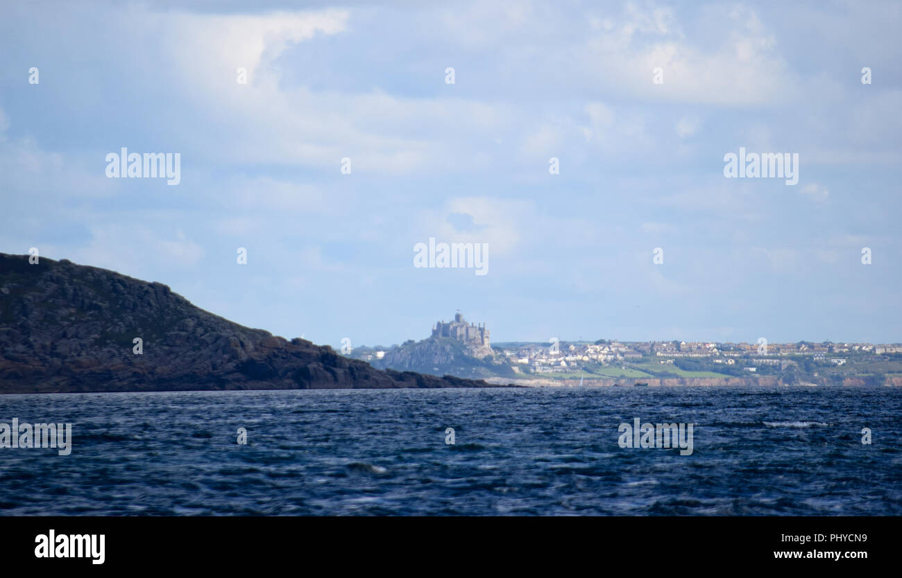 St Austell nella neve 180318 Foto Stock
