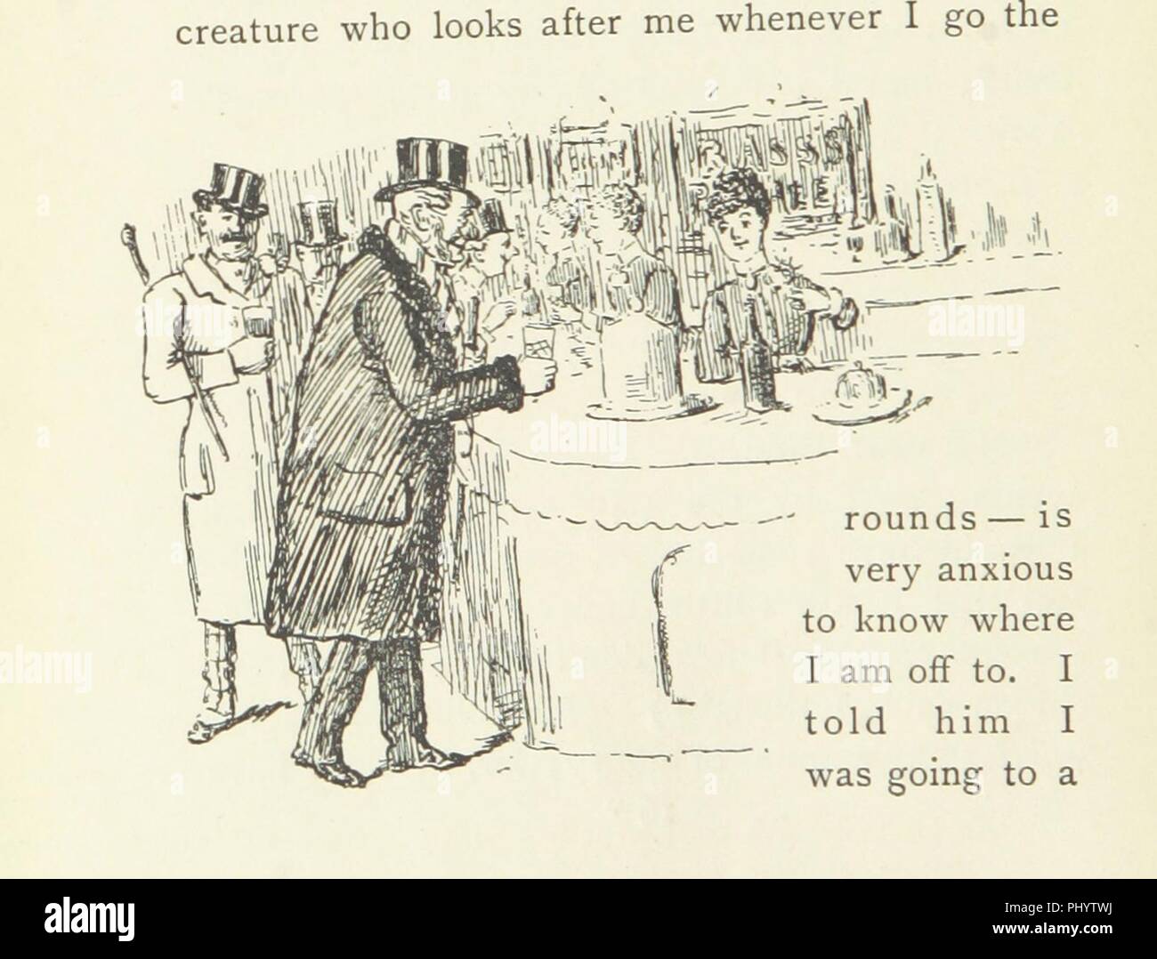 Immagine dalla pagina 236 di 'il cappello bianco e altre storie illustrazioni dall'autore" . Foto Stock