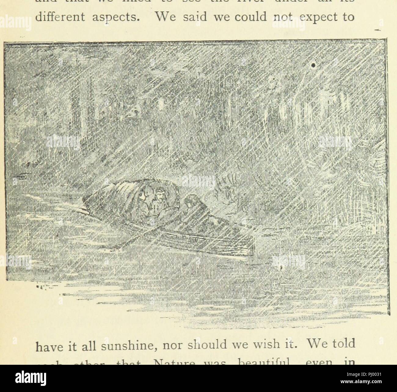 Immagine dalla pagina 311 di "Tre Uomini in una barca, etc' . Foto Stock