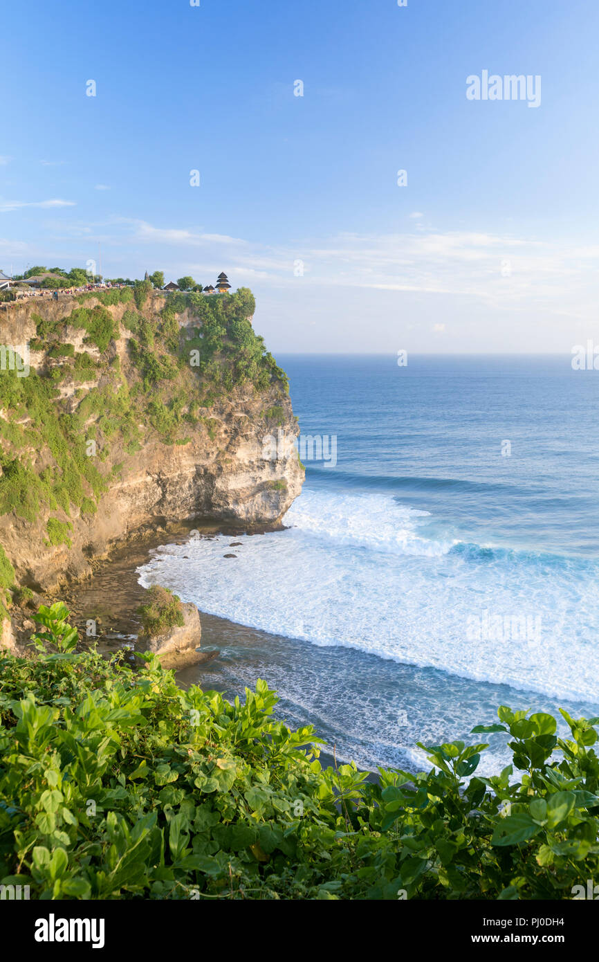 Tempio di Uluwatu, Bali, Indonesia Foto Stock