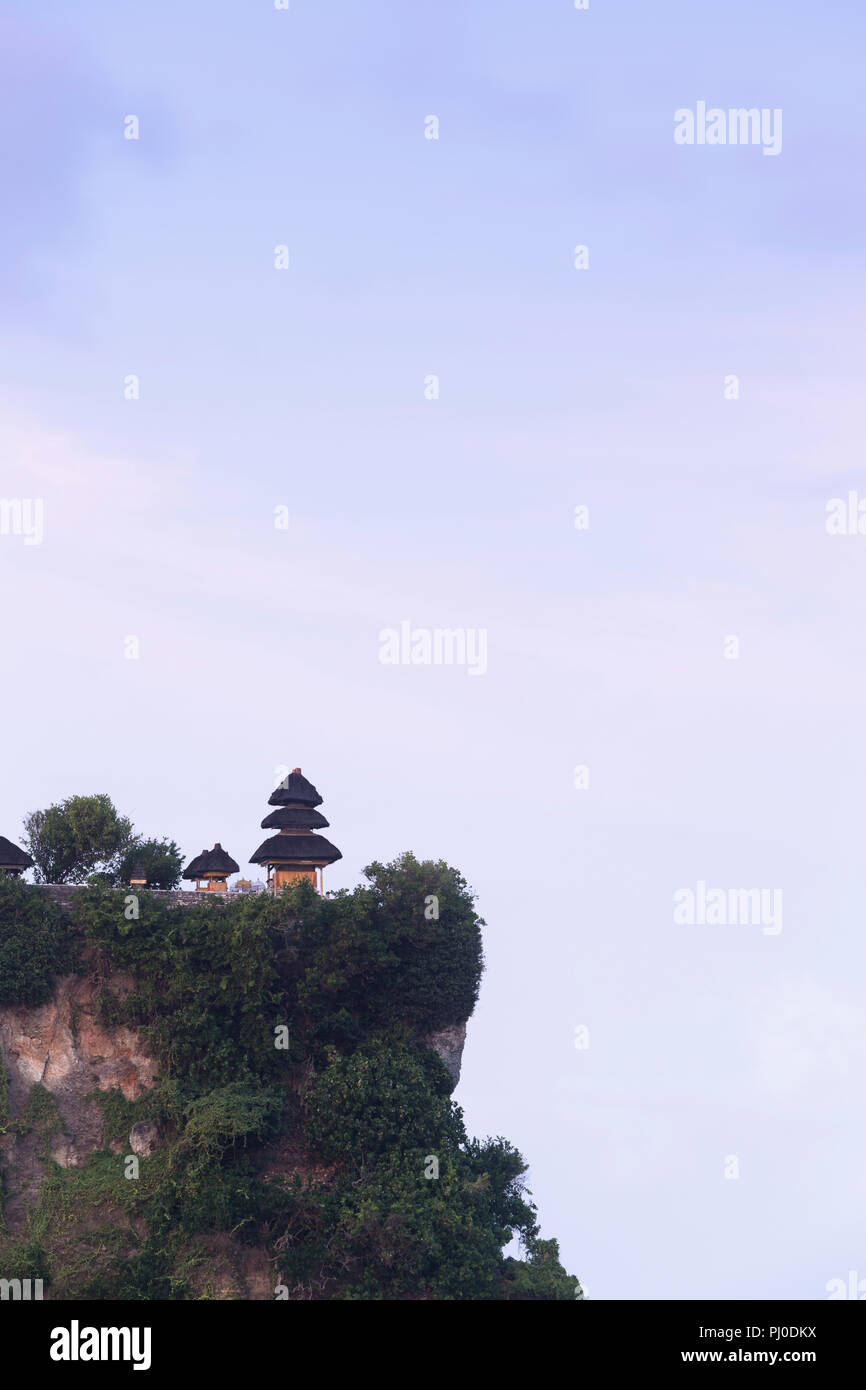 Tempio di Uluwatu, Bali, Indonesia Foto Stock