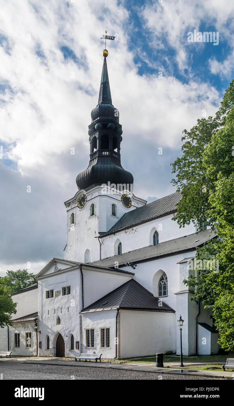 La Cattedrale di Santa Maria Vergine ( noti nell'uso di tutti i giorni come Chiesa Dome o Toompea Cattedrale), Tallinn, Estonia Foto Stock