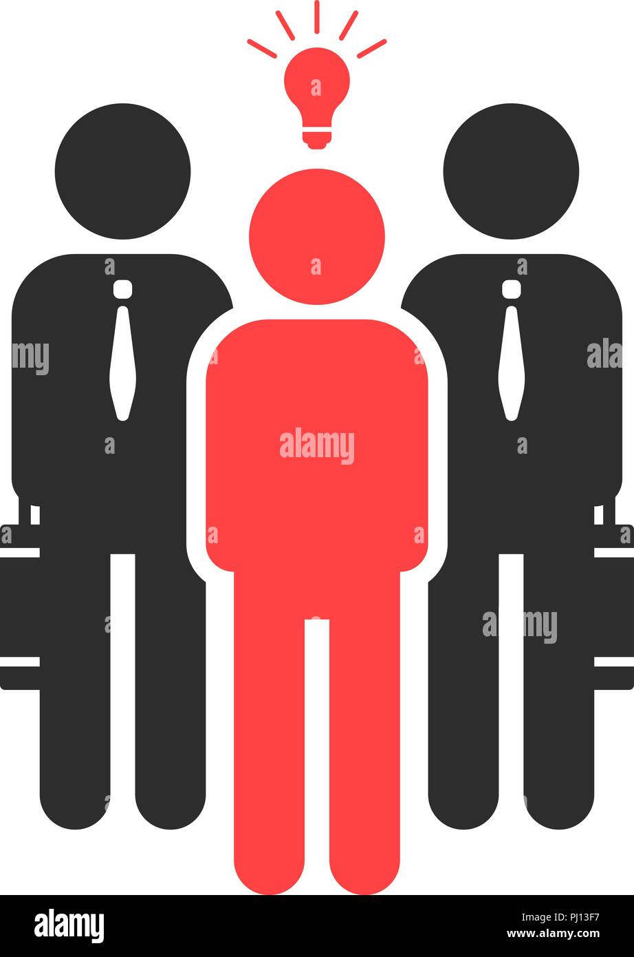 Startuper e investitore come finanziamento Illustrazione Vettoriale
