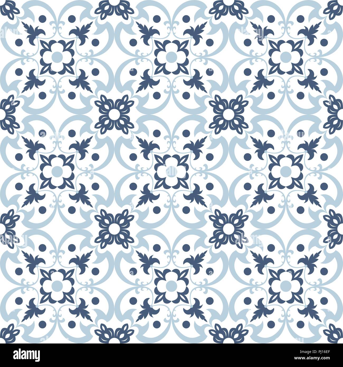 Raster senza giunture pattern di piastrelle. Tessitura senza fine può essere utilizzato per la carta da parati, riempimenti, sfondo della pagina web,texture di superficie. Foto Stock