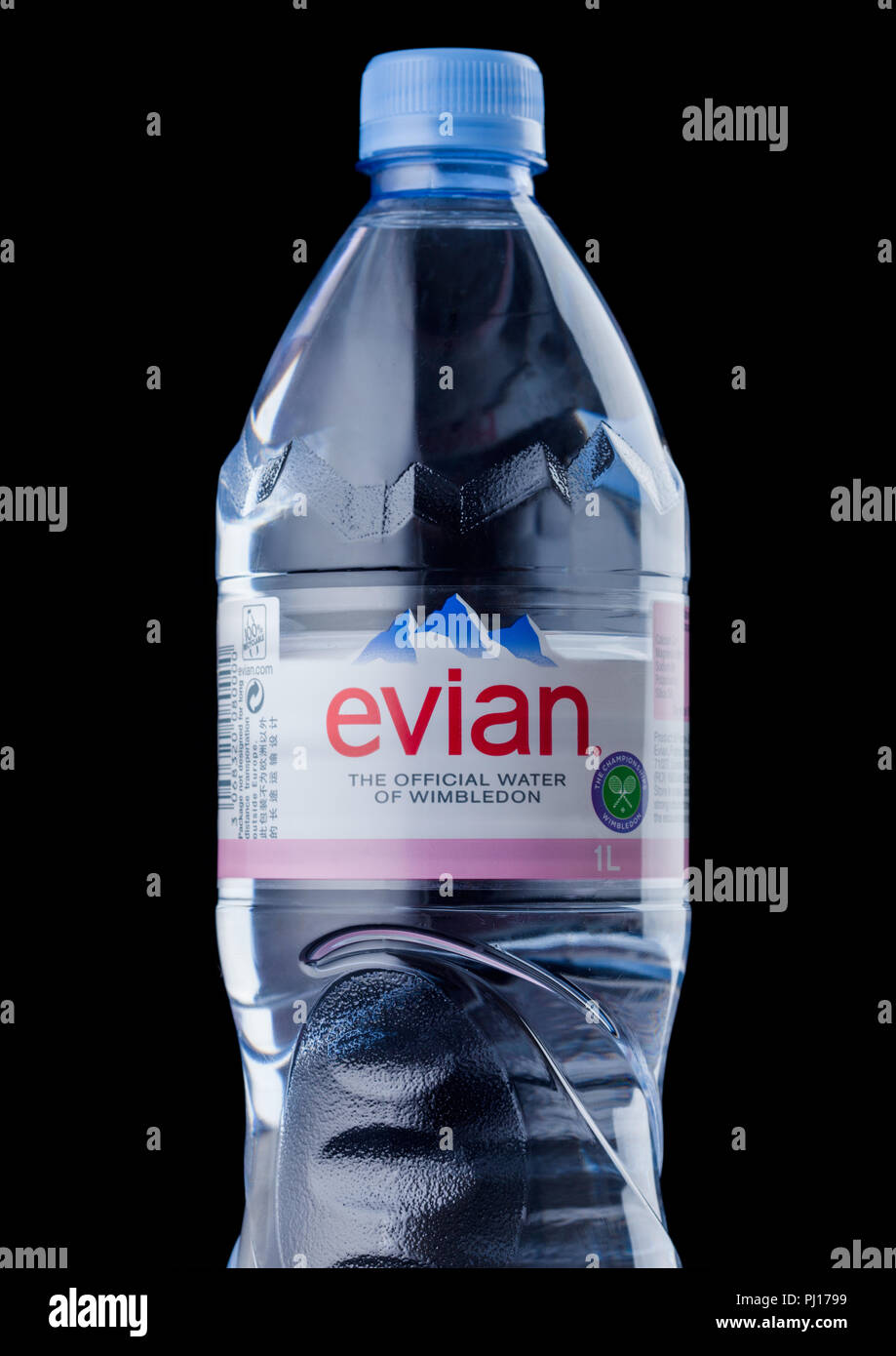6 bottiglie ACQUA NATURALE EVIAN 1 litro
