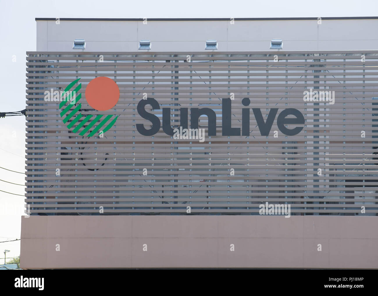 SunLive - un supermercato e department store in Giappone. Foto Stock