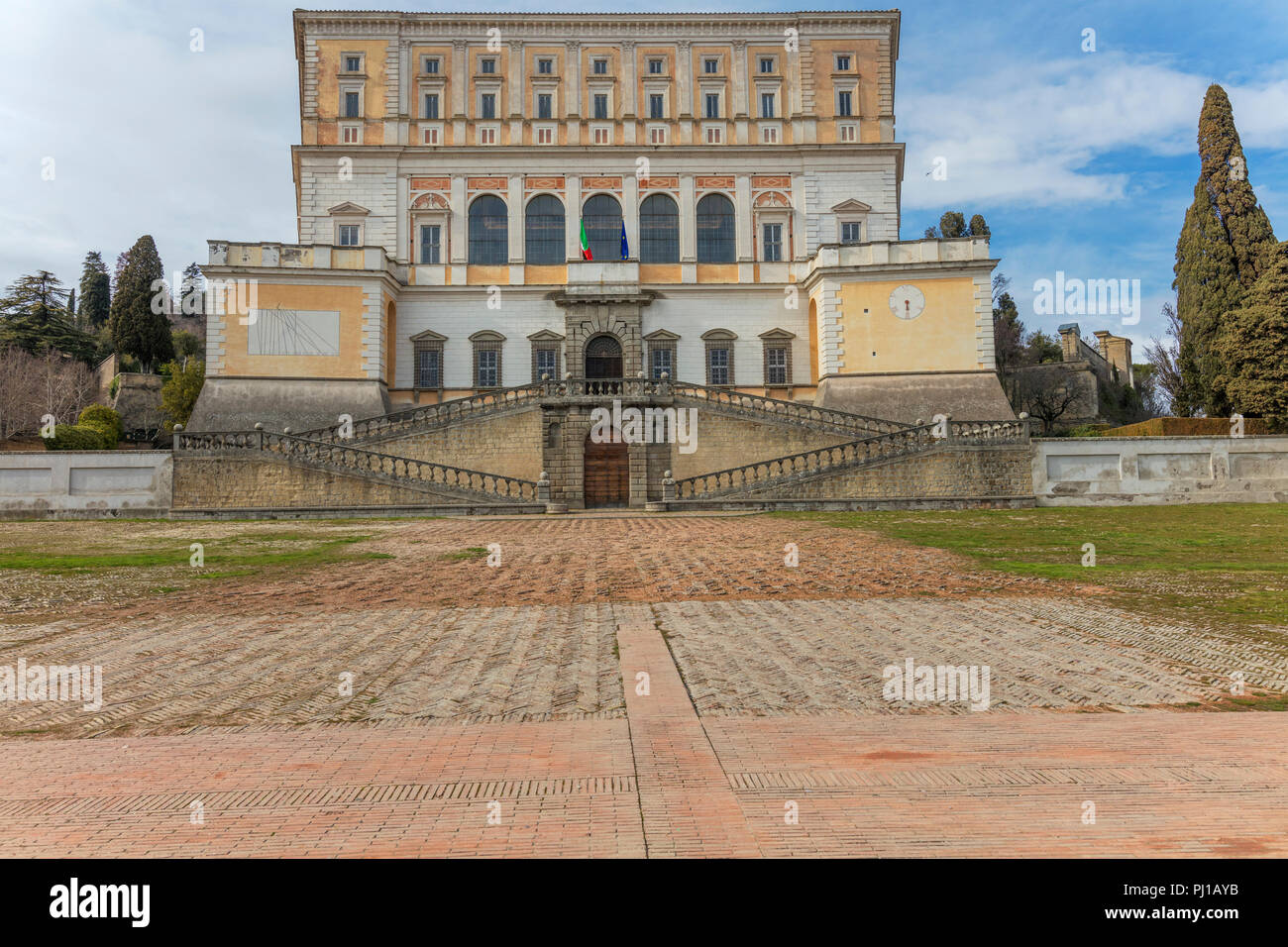 Villa Farnese, Villa Caprarola, Viterbo, Lazio, Italia Foto Stock