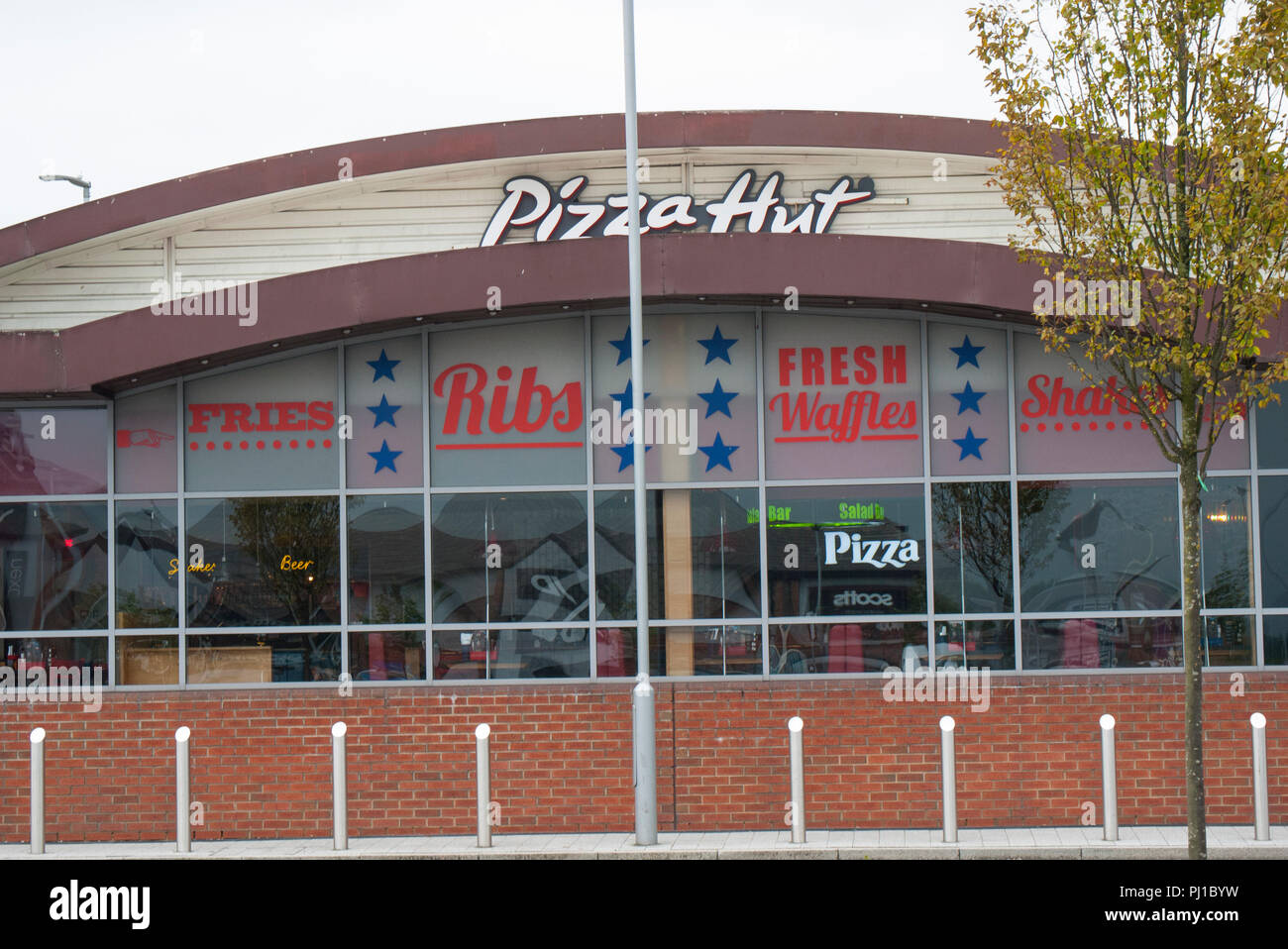 Pizza Hut eatery, Chadderton Oldham,,Lancashire,UK. Foto Stock