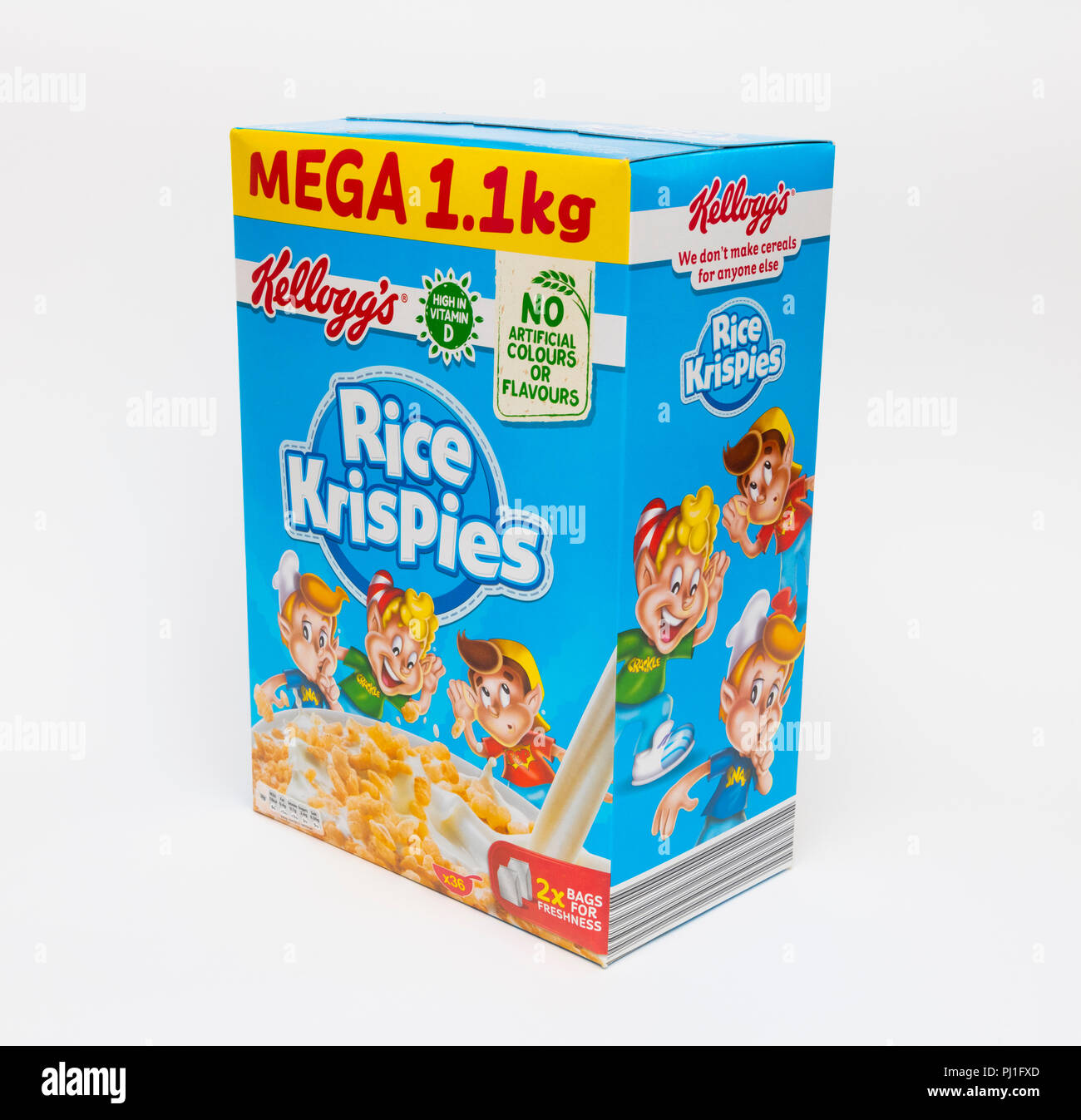 Riso Krispies mega size box Foto Stock