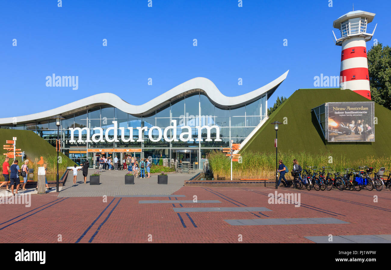 Scheveningen, Paesi Bassi - 02 Settembre 2018: Madurodam Parco delle Miniature in Scheveningen Foto Stock