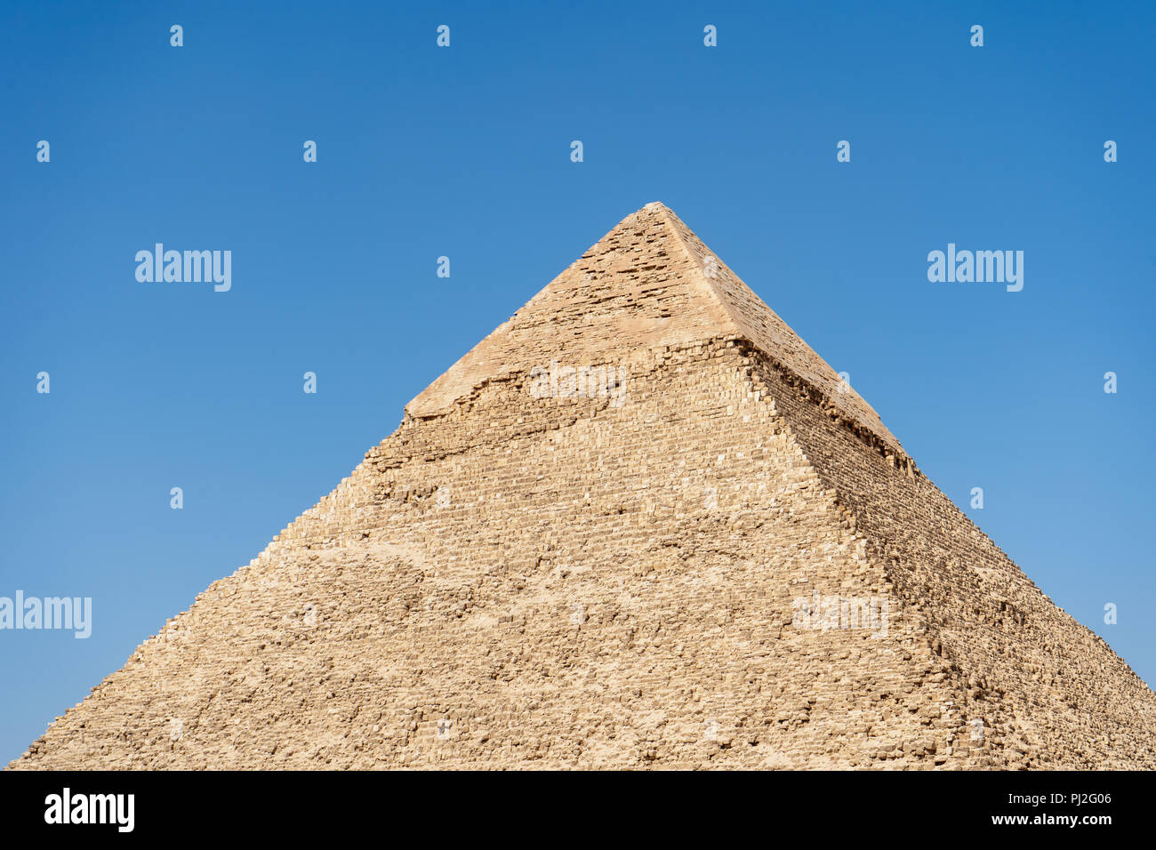 La Grande Piramide di Giza, costruita per la IV dinastia egizia faraone ...