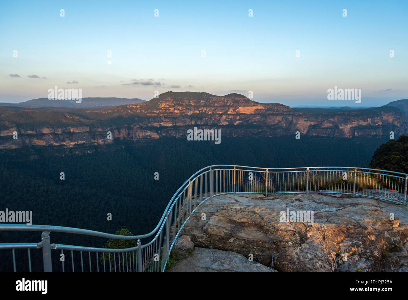 Grose Valley, Blue Mountains, Nuovo Galles del Sud Australia Foto Stock
