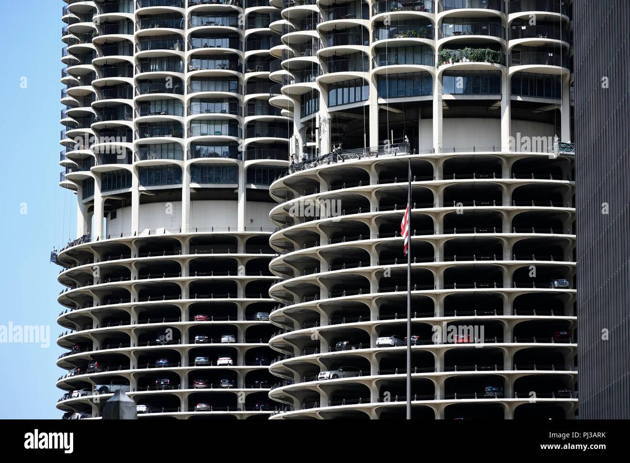 Marina City twin Foto Stock