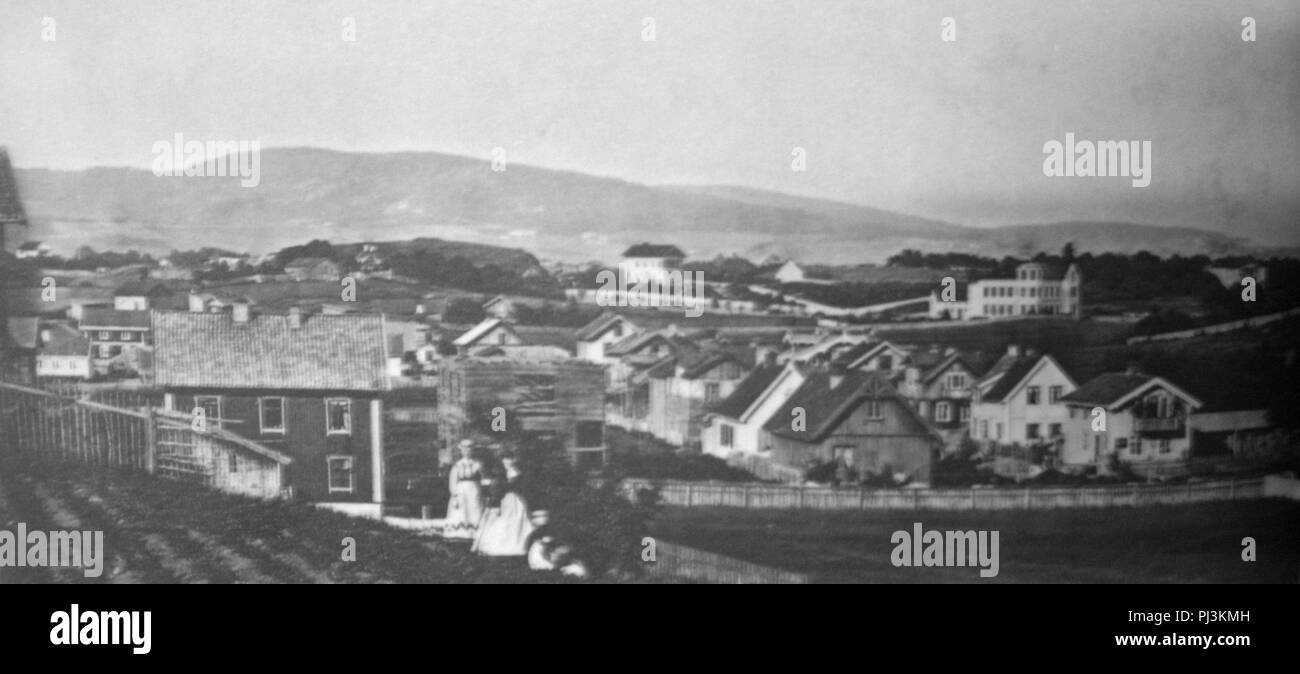 Balkeby 1860-70. Foto Stock